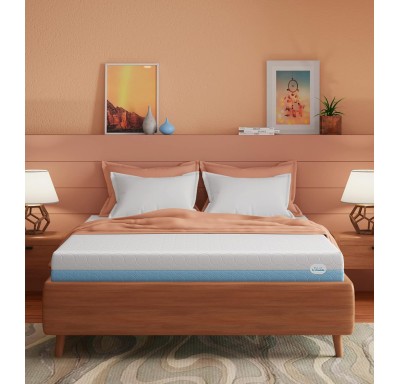  Bulut King Size Latex Cool Gel Contour HR & Memory Foam 8 Inch Mattress (Size 78X72X8 Inch ) Mattress by Cloudio