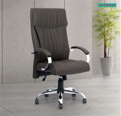 Neo High Back Chair Leatherette - Brown