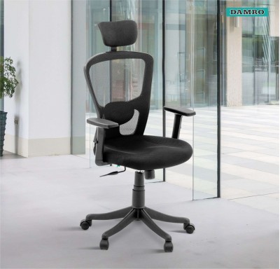 Jazz High Back Chair Mesh Fabric - Black