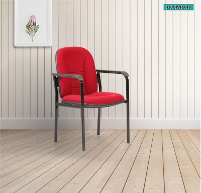 Damro Trivia Visitor Chair Fabric Maroon