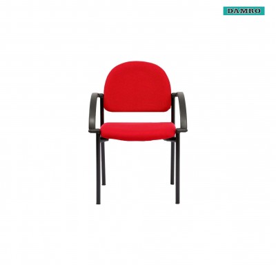 Damro Namen Visitor Chair Fabric Maroon