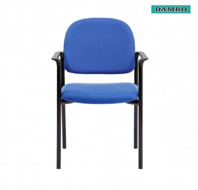 Damro Foster Visitor Chair Fabric Blue