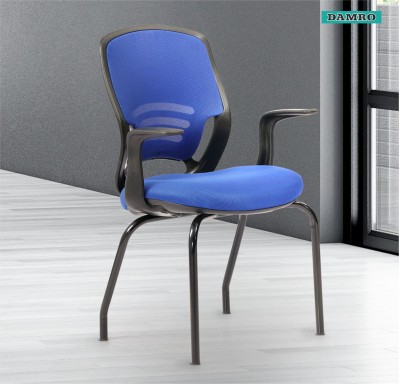 Damro Indigo Visitor Chair Mesh Fabric Blue